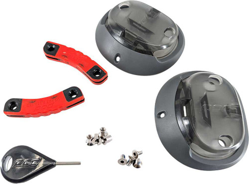 POD Kx 3.0 Hinge Rebuild Set Red/Black KX30-RBK-BL-OS