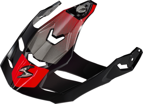 SCORPION EXO Xt9000 Peak Visor Set Trailhead Dark Red 52-591-17