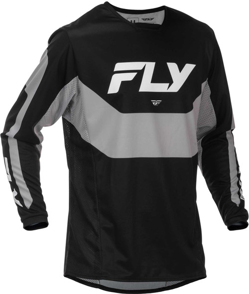 FLY RACING Kinetic Jersey Black/Grey Xl 379-420X