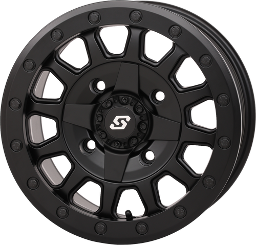 SEDONA Adapt Dd Wheel 14X7 5+2 4/137 & 4/156 Matte Black 570-9100
