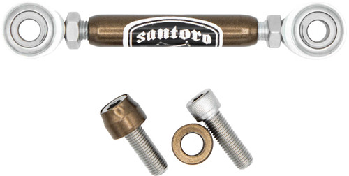 SANTORO FABWORX Shift Linkage Mid-Cntrl Bronze M8 Softail SF30026