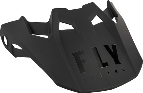 FLY RACING Formula Carbon Solid Helmet Visor Matte Black Carbon Md-Lg 73-4728M