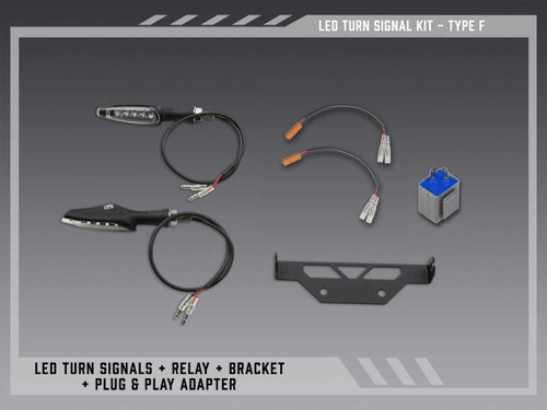 YOSHIMURA Fe V2 Stnd Led Turn Sig Kit F 075BG-STD-F-K