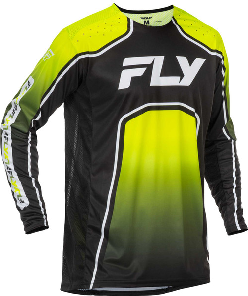 FLY RACING Rayce Bicycle Jersey Lime/Black/White 2X 379-0532X