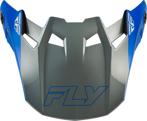 FLY RACING Formula Cc Glide Visor Blue/Light Grey/Grey Yl/Sm 73-4354VS