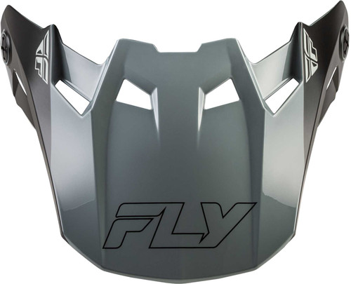 FLY RACING Formula Cc Glide Visor Matte Black/Grey Md/Lg 73-4352VM