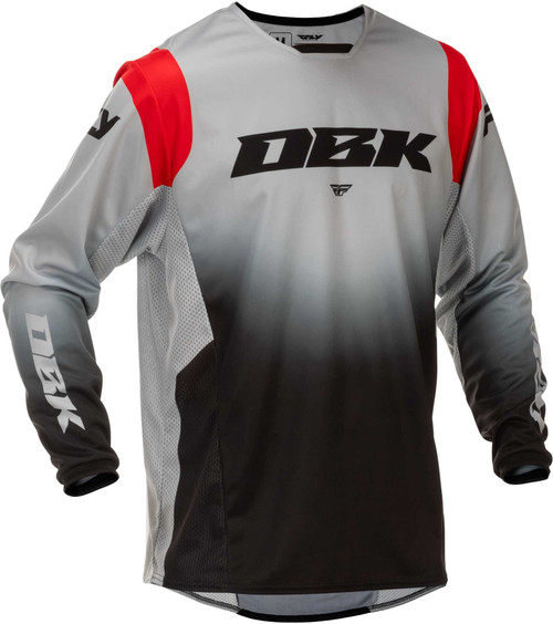 FLY RACING Kinetic Dbk Jersey Grey/Black/Red 2X 379-5202X