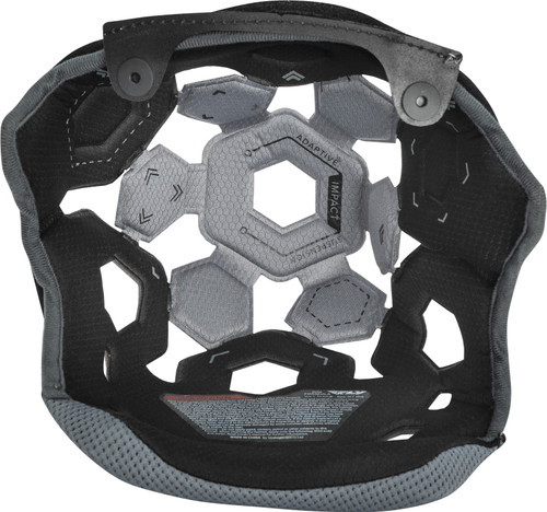 FLY RACING Formula Helmet Liner Black/Cool Grey 2X 73-472202X