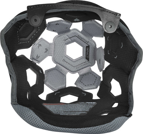 FLY RACING Formula Helmet Liner Black/Cool Grey Yl 73-47220YL