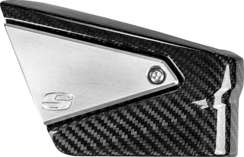 SADDLEMEN Coil Cover - Carbon Fiber - Matte Black CF-8-0007M