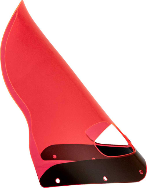 KLOCK WERKS Ice Flare Windshield - 15" - Pink Ice - Road Warrior Fairing KWW-06-0614