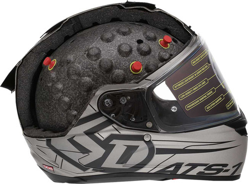 6D HELMETS Cutaway Display - ATS-1R 90-2004