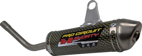 PRO CIRCUIT Ti-2 Shorty Silencer - Titanium/Aramid Fiber - KTM/Husqvarna/GasGas 1152512K