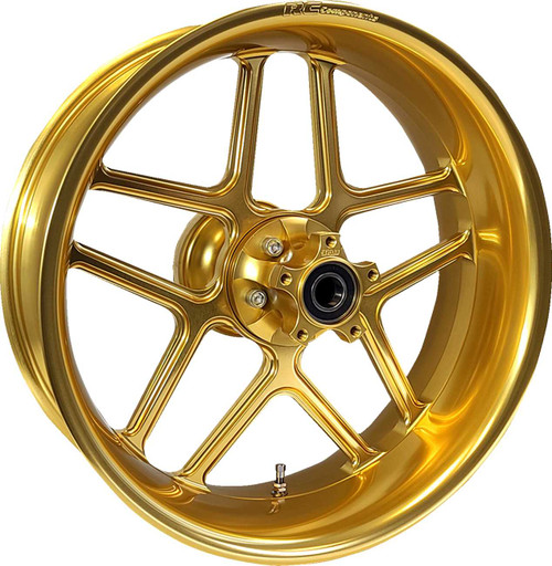RC COMPONENTS Wheel - Laguna - Rear - Single Disc/without ABS - Gold - 17x6.25 176-140G-RB