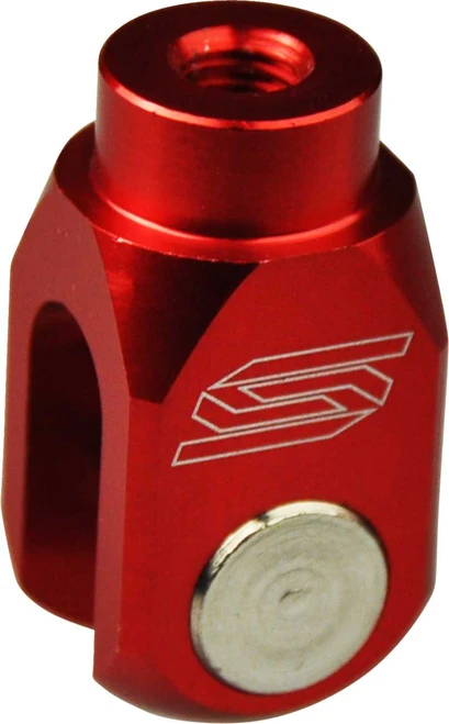 SCAR RACING Rear Brake Clevis - Red - Beta/Kawasaki BC301R
