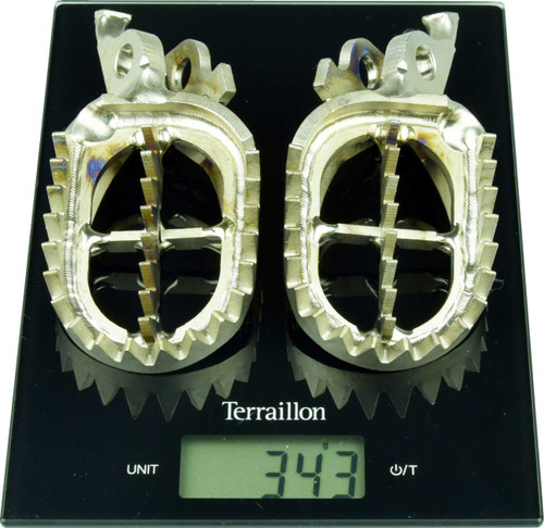 SCAR RACING Titanium Foot Pegs - Kawasaki KX S3516
