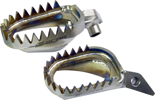 SCAR RACING Titanium Foot Pegs - Ducati Desmo S6516