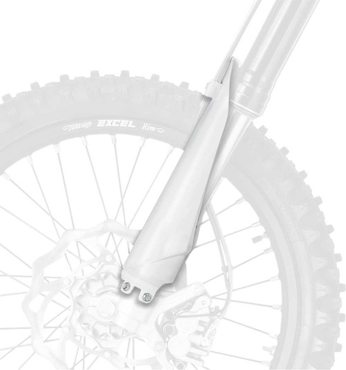 POLISPORT Fork Guard Cover - White 8398700002