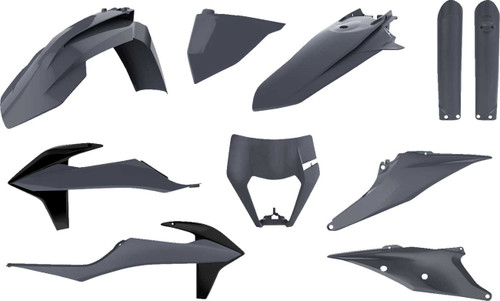 POLISPORT Full Body Kit - Gray - KTM - EX/XC '20-'23 90917