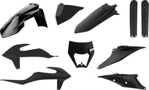 POLISPORT Full Body Kit - Black - KTM - EX/XC '20-'23 91017