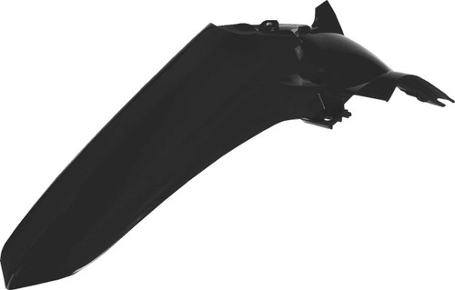 POLISPORT Rear Fender - Black - YZ '22-'25 8596500011