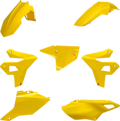 POLISPORT Standard Body Kit - Restyle - Yellow - Suzuki - DRZ '00-'24 91588