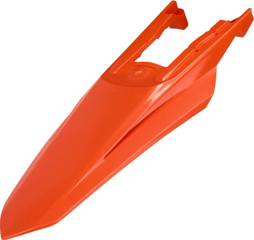 POLISPORT Rear Fender - Orange - KTM - EX/XC '24-'26 8685800001
