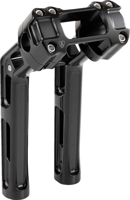 ARLEN NESS Wayback Risers - 10" - Softail - Black 520-065