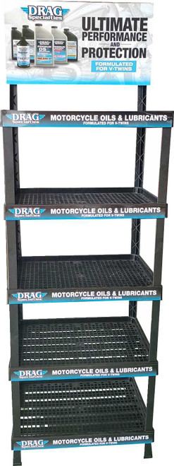 DRAG SPECIALTIES Oil Shelf Display