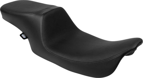 DRAG SPECIALTIES SEATS Predator 2-Up Seat - Vinyl - Smooth - w/o Backrest - FL '97-'07