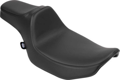 DRAG SPECIALTIES SEATS Extended Reach Predator III Seat - Vinyl/Solar Leather - Smooth - FLT/FLH '23-'25