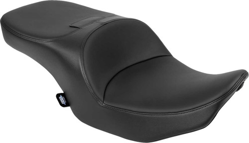 DRAG SPECIALTIES SEATS Freedom Seat - Black - Vinyl/Solar Leather - Smooth - FLT/FLH '23-'25