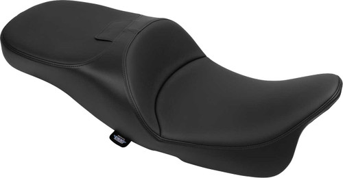 DRAG SPECIALTIES SEATS Extended Reach Freedom Seat - Solar Leather - Smooth Vinyl - FLT/FLH '09-'25