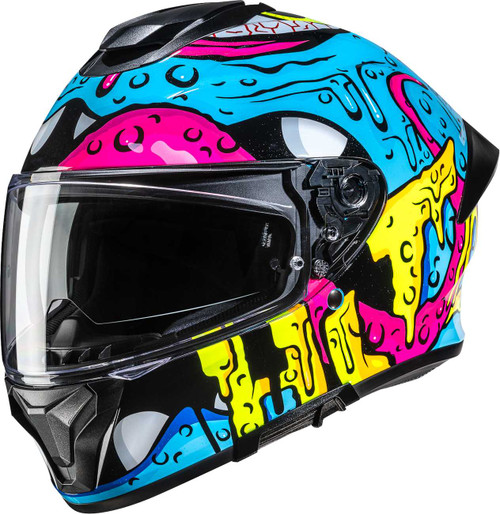 HJC C71 Helmet - Squeeze - MC28 - XL FP69NUS7328V