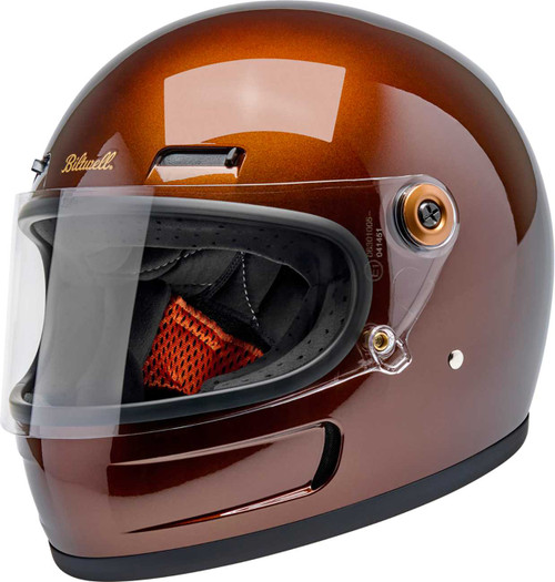 BILTWELL Gringo SV Helmet - Metallic Whiskey - Small 1006-3127-502