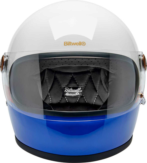 BILTWELL Gringo S Helmet - Apex - White/Red/Blue - XL 1003-5124-505