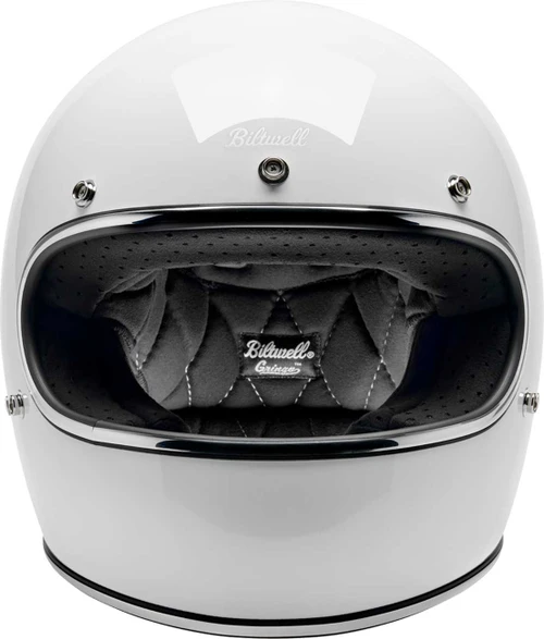 BILTWELL Gringo Helmet - Gloss White - XS 1002-1122-501