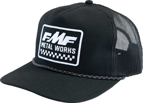 FMF Metal Works Hat - Black - One Size SP26196900BLKOS