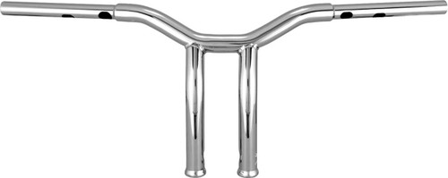BURLY BRAND Dominator Handlebar - Touring/Softail - 10" - Chrome B12-6081C