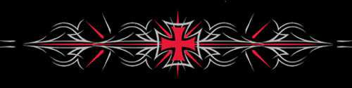 BOBSTER Cooldanna 100% Cotton Tribal Iron Cross DC544