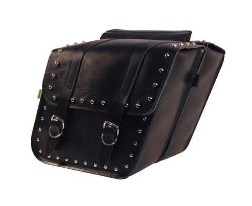 DOWCO Studded Series Standard Slant Saddlebag Set SB702