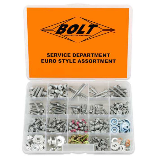 BOLT SVCEURO Svc Euro Style Hardware Asst