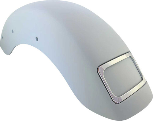 PAUL YAFFE BAGGER NATION The Fix Rear Fender - Chrome Frame Plate - HD Softail PYO:CRF-M8ST-SBS-C