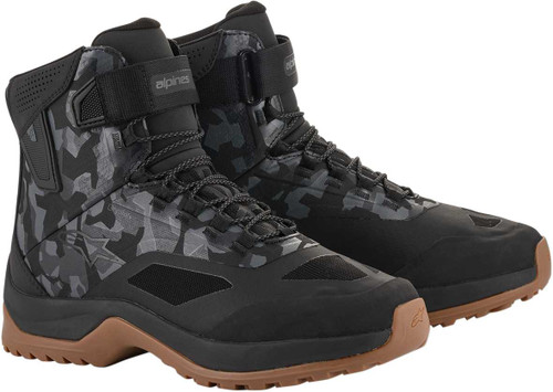 ALPINESTARS CR-6 Drystar Shoes - Black/Gray/Gunmetal - US 8 261102090848