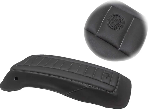 MUSTANG Saddlebag Lid Covers - Black/Gunmetal Gray - FL '14-'24 77640GM