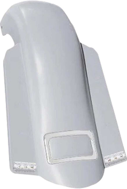 PAUL YAFFE BAGGER NATION Short Sport SS Rear Fender - With Chrome Plate Frame/LIght - HD Touring PYO:RF-SSTP-C