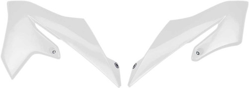 UFO Radiator Covers - White - Yamaha - YZ '19-'25 YA04867046