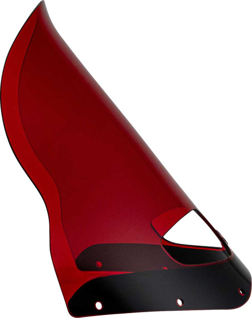 KLOCK WERKS Windshield - Road Warrior Fairing - 15" - Red KWW-06-0619