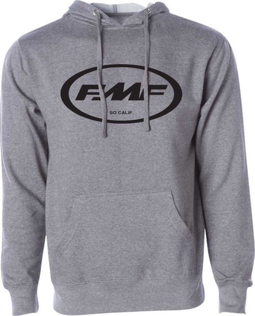 FMF Factory Classic Don Pullover Fleece Hoodie - Gunmetal Heather - Small FA22121903GHRSM