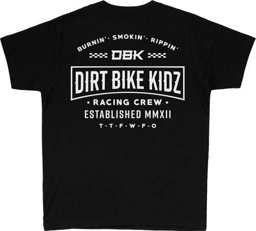 Dbk Speed & Style Youth Tee Black Yl YT-SPEEDSTYLE-L